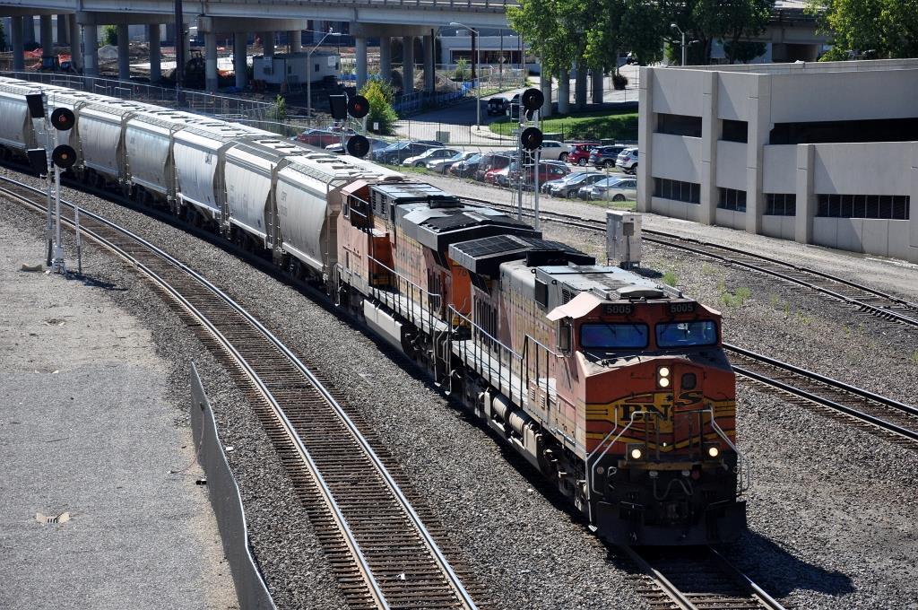 Eastbound unit frac sand